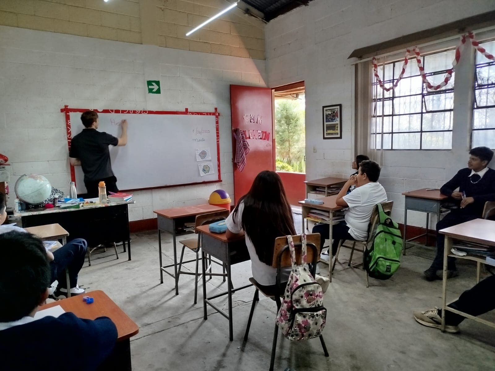 Matt teaching a class in Guatemala
